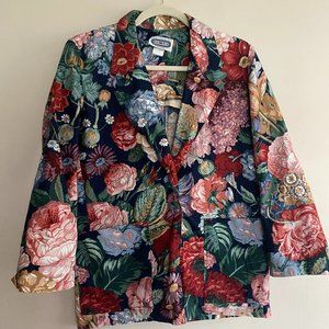 vintage hamilton floral blazer
